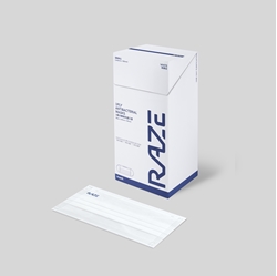 RAZE 3层光触媒抗菌口罩(30片装) - 细码[原厂行货]