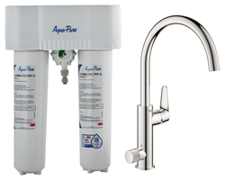 3M™ AP-DWS1000 Water Filtration System + Grohe 2 in 1 Blue Pure Faucet 31723000 (Free Installation) [Original Licensed]
