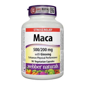Picture of Webber Naturals Maca with Ginseng 90 Capsules