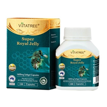 Picture of Vitatree Super Royal Jelly 1600mg 100 Softgels