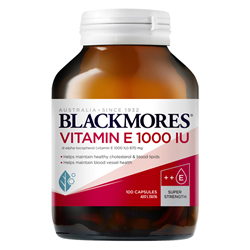 Blackmores Vitamin E 1000IU 100 Capsules [Parallel Import]