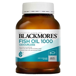 Blackmores Odourless Fish Oil 1000mg 400 Capsules [Parallel Import]