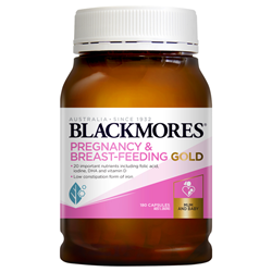 Blackmores Pregnancy and Breast Feeding Gold 180 Capsules  [Parallel Import]
