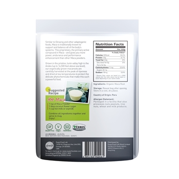 Picture of SuperFood Lab Organic Premium Maca Powder 200g