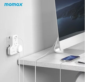 Picture of Momax ONEPLUG PD20W 2A1C 3-Position T-Socket US6 [Original Licensed]