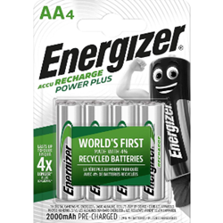 Energizer - AA/2A Eco-friendly Rechargeable Battery 2000mAh (4pcs) [Original Licensed]