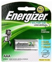Energizer - AAA/3A Environmentally Friendly Rechargeable Battery 700mAh (2pcs) [Original Licensed]