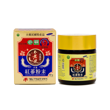 圖片 韓國不老健 Ginssen 高麗紅蔘粉 60g盒裝  [原廠行貨]