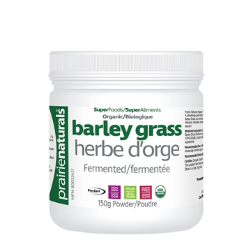 Picture of Prairie Naturals Fermented Organic Barley Grass 150g