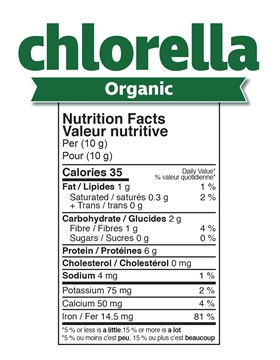 Picture of Prairie Naturals Organic Chlorella 200g