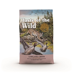 Taste of the Wild Lowland Creek Feline Formula with Roasted Quail & Roasted Duck