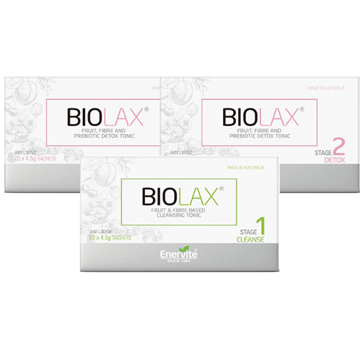 Picture of Enervite Biolax Stage 1 (1 Box) + Stage 2 (2 Boxes)