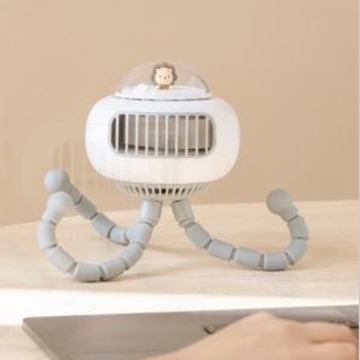 Picture of LOHAS - Mini Kids USB F37-UFO Octopus Leafless Small Fan [Original Licensed]