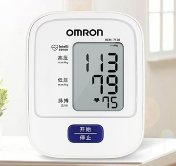 图片 OMRON HEM-7120 手臂式电子血压计(中国版) [平行进口]