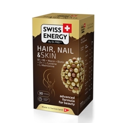 Swiss Energy Hair, Nail & Skin 30 Capsules