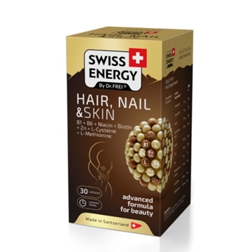 Picture of Swiss Energy Hair, Nail & Skin 30 Capsules