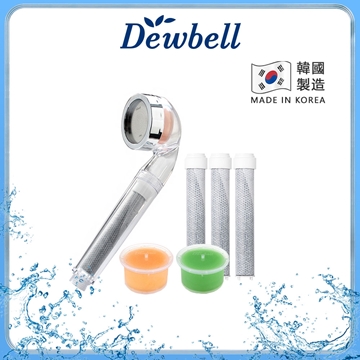 Picture of Dewbell MAX Vitamin C Aroma Activated Carbon Filter Shower Head Experience Set S00003 [Original Licensed]