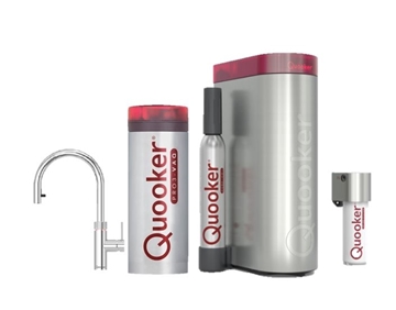 图片 Quooker Flex 不锈钢一体式水龙头+ Pro 3 外置滚水水箱(包基本安装及免费送货) [原厂行货]