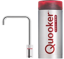 Quooker Nordic Square Stainless Steel Single Faucet + Pro 7 External Boiling Water Tank (Basic Installation &amp; Free Shipping Included) [Original Licensed]