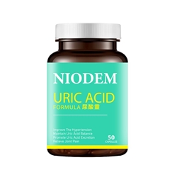 NIODEM Uric Acid Formula 50 Capsules