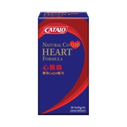 CATALO Natural CoQ10 Heart Formula 30 Softgels