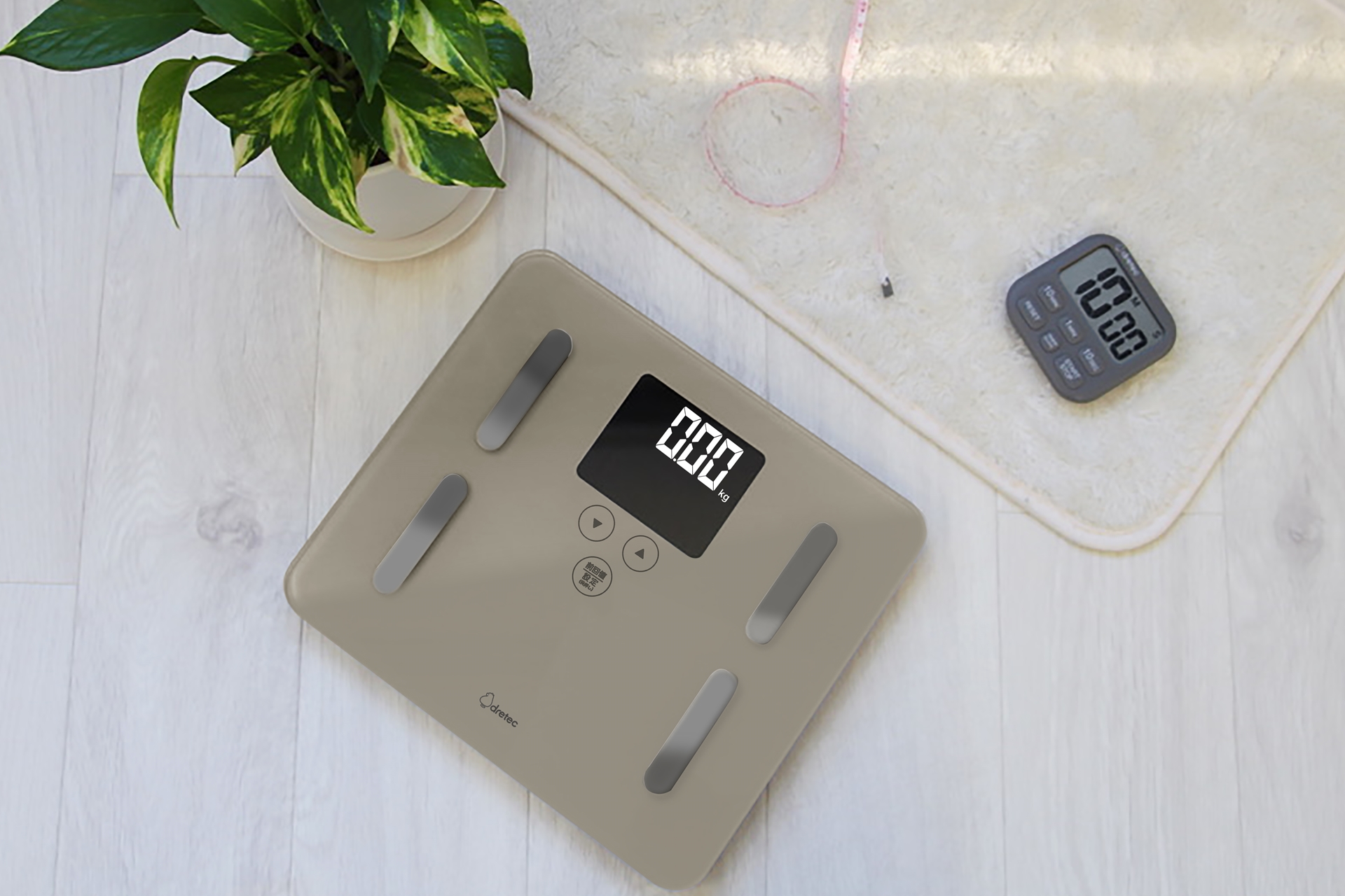 Dretec Weight Body Fat Scale BS-248 [Original Licensed