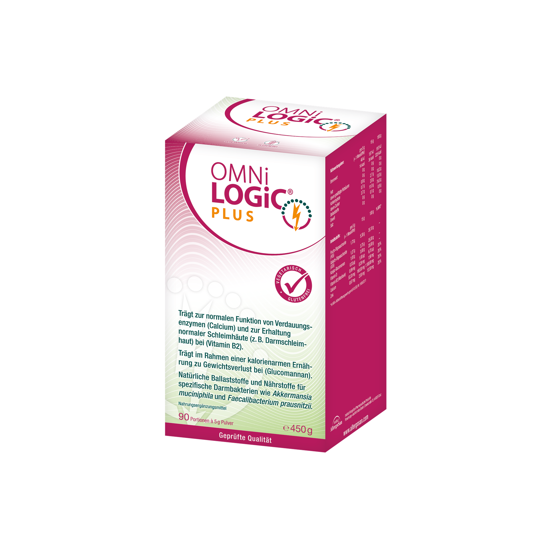 OMNi-LOGiC® PLUS Prebiotics 450g | Probiotics | health.ESDlife