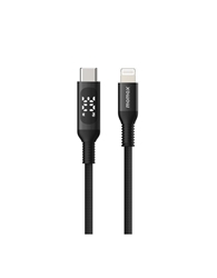 Momax Elitelink USB-C to Lightning PD 30W LED Nylon Braided Charging Cable (1.2m) DL52D [Original Product]