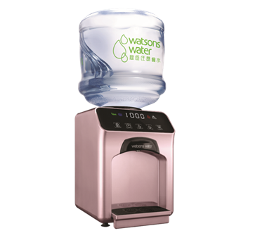 Picture of Watsons Wats-Touch desktop hot and cold water machine (watsons water machine with 12 bottles of 12 liters of distilled water)