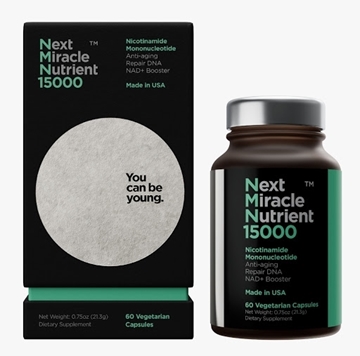 图片 【买12送3】Next Miracle Nutrient NMN15000 60粒全新升级版