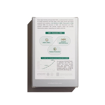 Picture of LIFE Nutrition NMN+ Resveratrol & PQQ 30 Capsules x 2 boxes