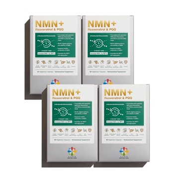 图片 【4盒优惠装】LIFE Nutrition NMN+ (30粒)