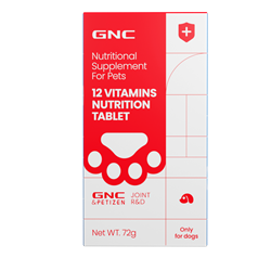 GNC Pet 复合维生素营养片 (狗用) 72g