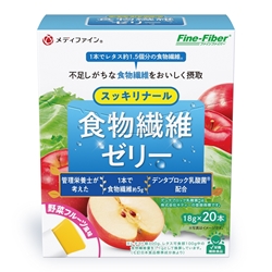 Fine Japan®食物纖維啫喱棒(蘋果味) 360克(1.8克x20條)