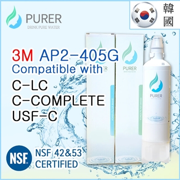 图片 PURER 韩国高效型滤芯全效型滤芯- 3M AP2-405G C complete C-LC 兼容同样功效替换滤芯[原厂行货]