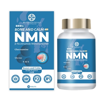 Picture of MYTHSCEUTICALS Bone and Calm with NMN 30 Tablets