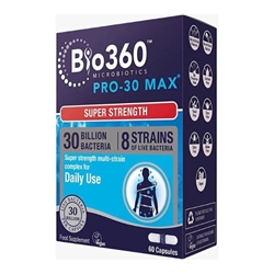 Natures aid Bio360 Pro-30 MAX 300億益生菌 60粒