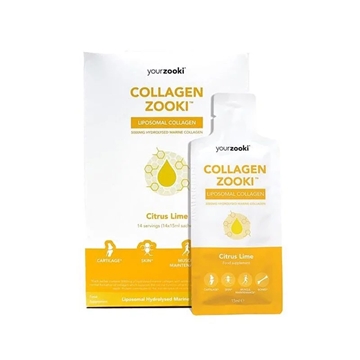Picture of Collagen Zooki (5000mg) (Citrus Lime) 14 sachets x 15ml