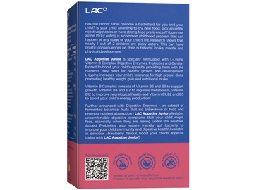 Picture of LAC Appetise Junior 30 Sachets