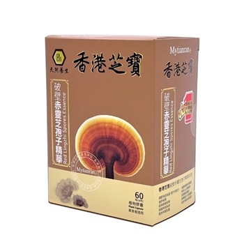 Picture of Mytianran Red lingzhi spores essence 60 Capsules