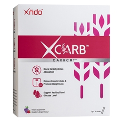 Xndo XCARB 覆盆子葡萄口味 30包