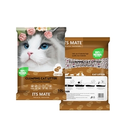 Haosen Bentonite cat litter (Coffee Flavor) 10L 8kg /bag
