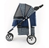 Picture of My Baby Pet Life EASY GO! One Hand Fold Pet Stroller (Blue/Black)
