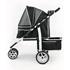 Picture of My Baby Pet Life EASY GO! One Hand Fold Pet Stroller (Blue/Black)