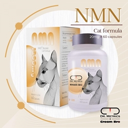 DR.METRICS x Cream Bro USA Pet NMN (Cat Formula) 60 Capsules