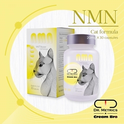 DR.METRICS x Cream Bro 美国宠物NMN【猫猫配方】30粒装