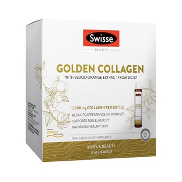 Picture of Swisse Upgraded Beauty Golden Collagen Liquid 25ml x 10 bottles