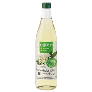 Picture of Frusano Organic Elderflower Syrup (Low Sugar) 500ml