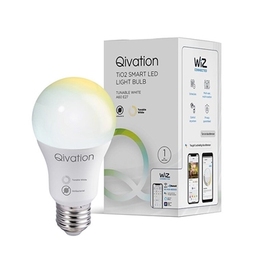 圖片 Qivation 光觸媒智能 LED 黃白光燈膽 A60 E27