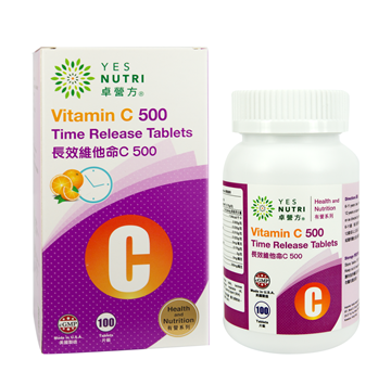 Picture of YesNutri Vitamin C 500mg Time Release Tablets